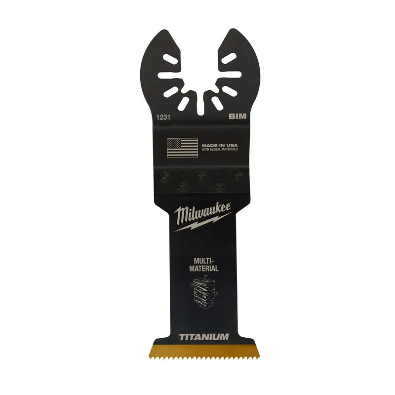 Milwaukee Milwaukee OPEN-LOK 1-3/8" TITANIUM ENHANCED BI-METAL MULTI-MATERIAL BLADE 1PK