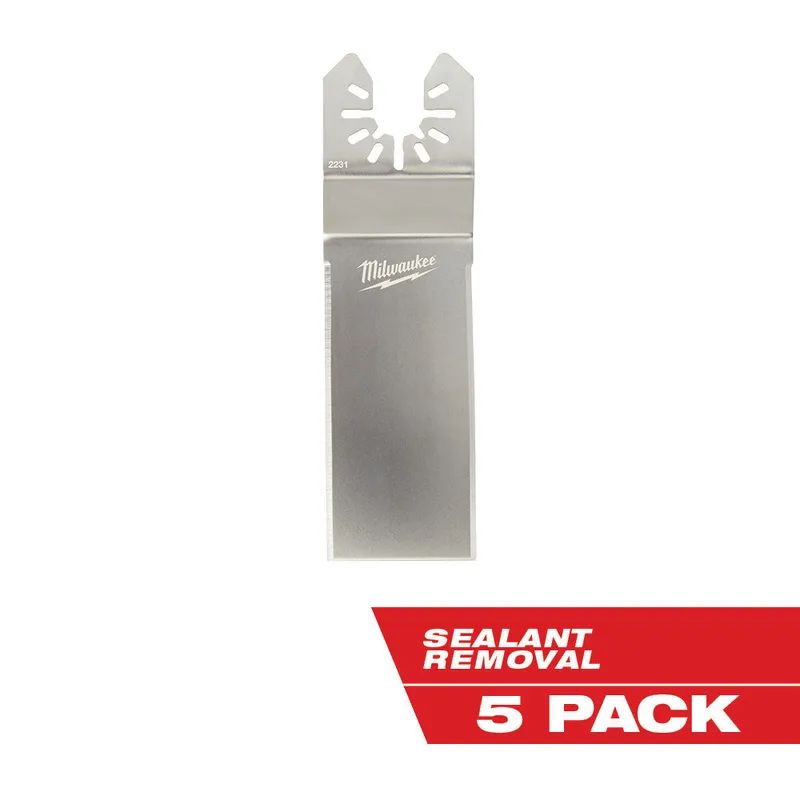 Milwaukee Milwaukee OPEN-LOK STRAIGHT SEALANT CUTTING BLADE 5PK
