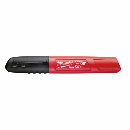 Milwaukee 1pk INKZALL Medium Chisel Tip Black Marker King Size