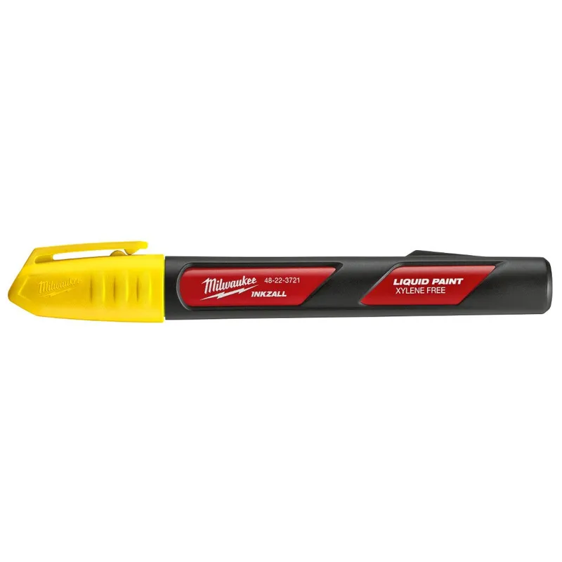 Milwaukee INKZALL Yellow Paint Marker