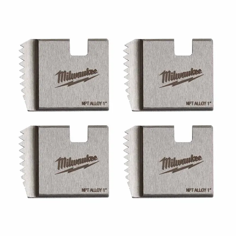 Milwaukee 1" Alloy NPT Portable Pipe Threading Dies