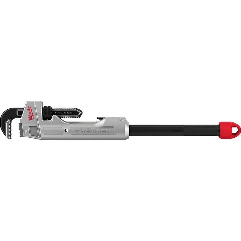 Milwaukee CHEATER Aluminum Adaptable Pipe Wrench