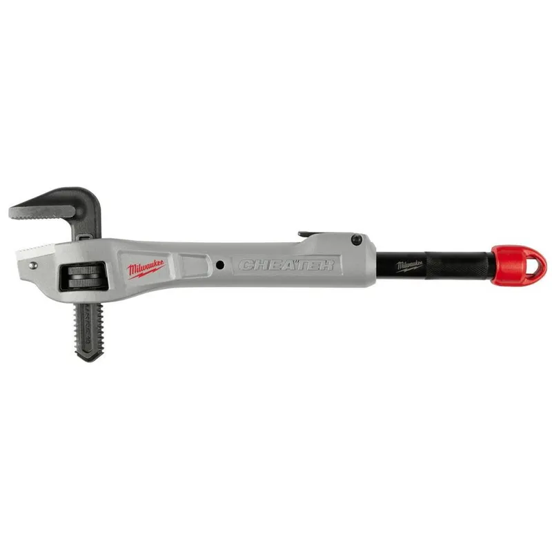 Milwaukee CHEATER Aluminum Offset Adaptable Pipe Wrench