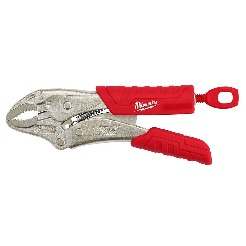 Milwaukee 5" TORQUE LOCK CURVED JAW LOCKING PLIERS WITH GRIP