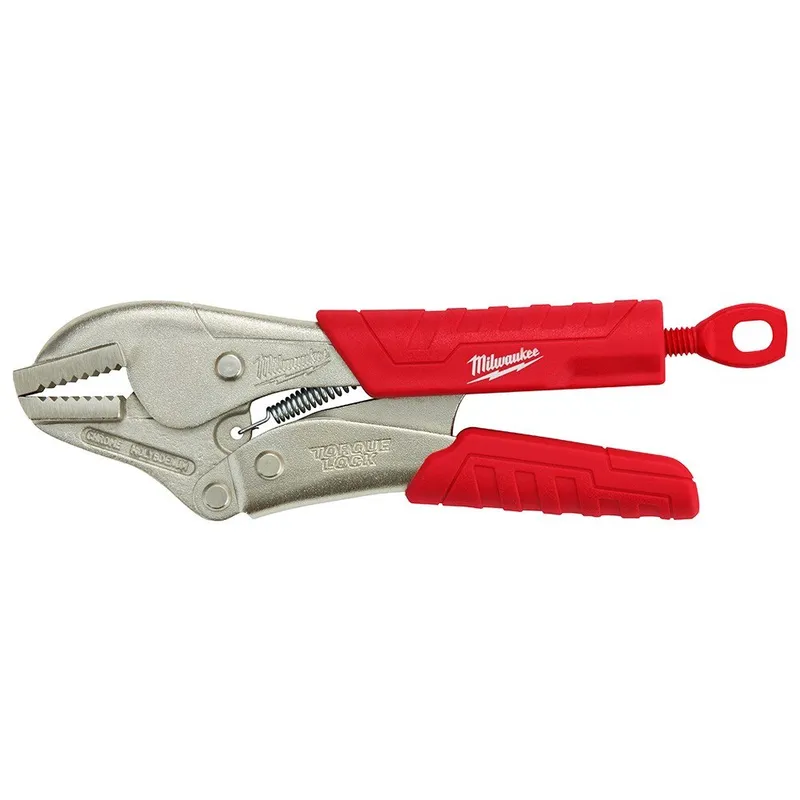 Milwaukee 7" STRAIGHT JAW LOCKING PLIERS WITH DURABLE GRIP