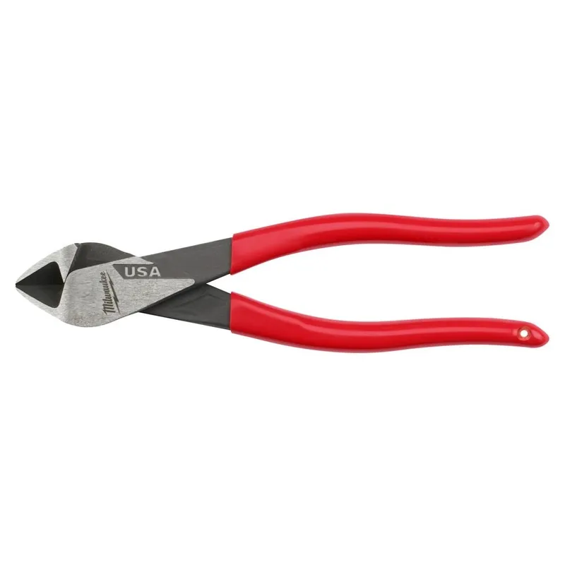 8IN DIAGONAL DIPPED GRIP CUTTING PLIERS