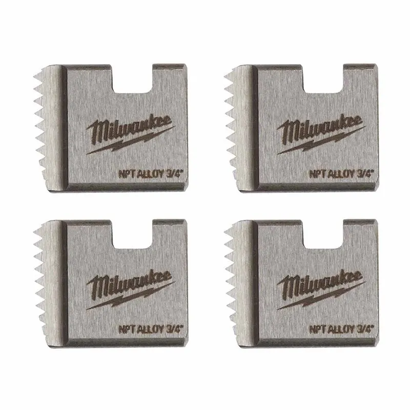 Milwaukee 3/4" Alloy NPT Portable Pipe Threading Dies
