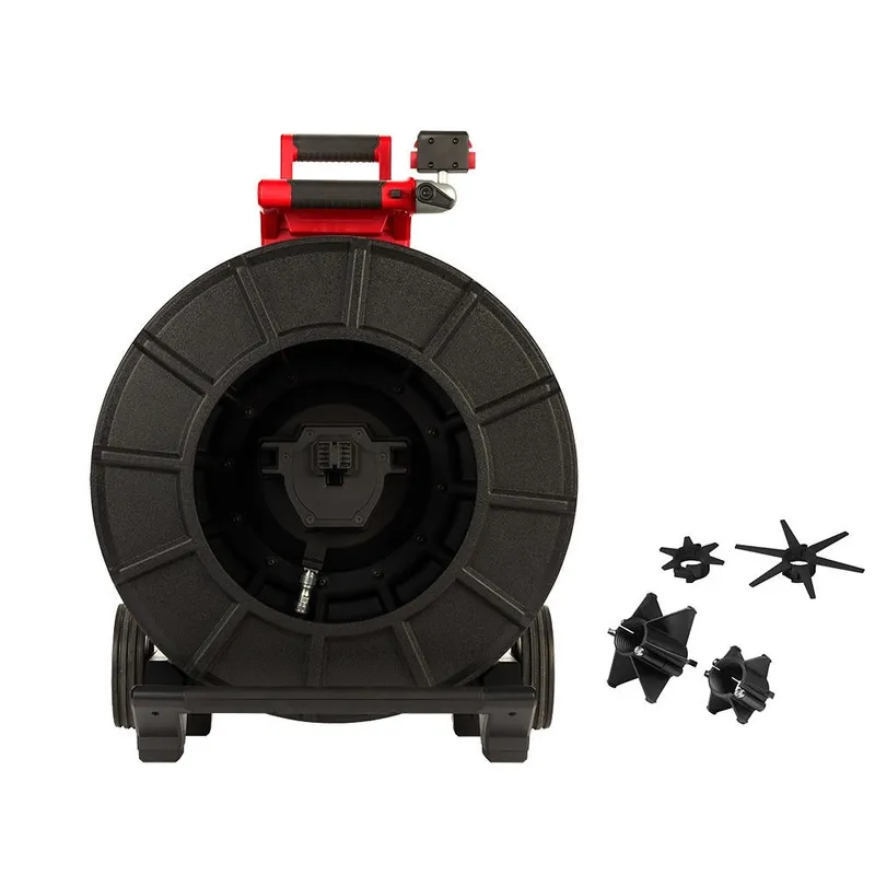 Milwaukee 200' Stiff Modular Pipeline Inspection Reel