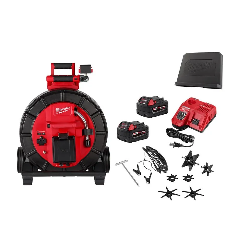Milwaukee M18 200' Mid-Stiff Modular Pipeline Inspection System