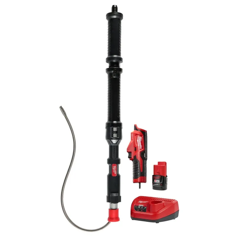 Milwaukee M12 TRAPSNAKE 4' Urinal Auger