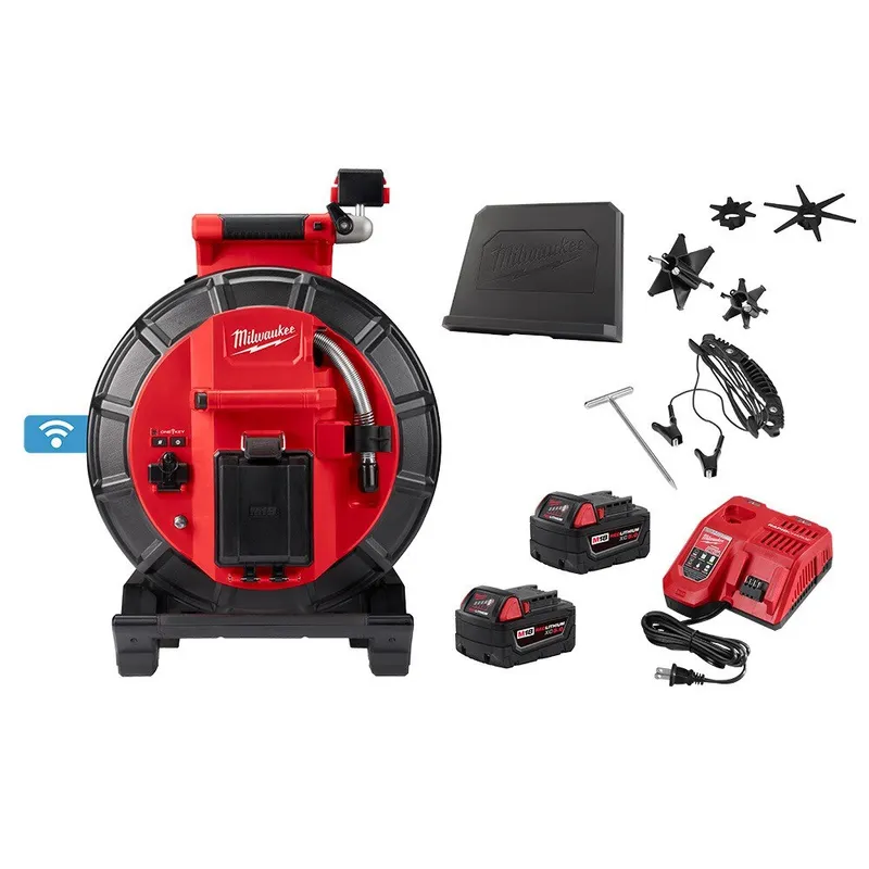 Milwaukee M18 120' Mid-Stiff Modular Pipeline Inspection System