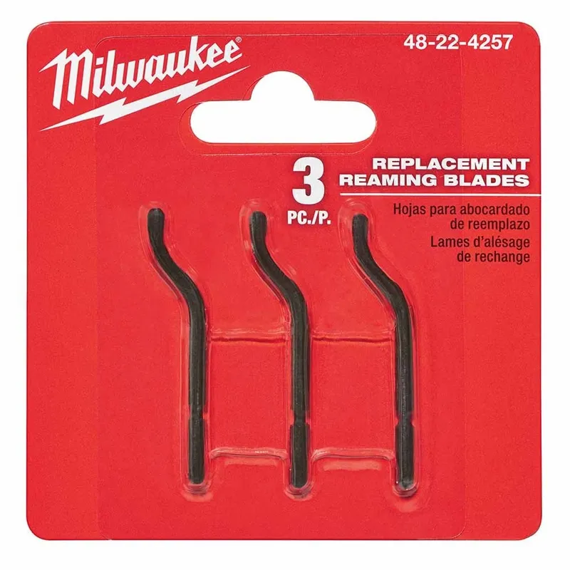 Milwaukee 3pc Replacement Reaming Blades