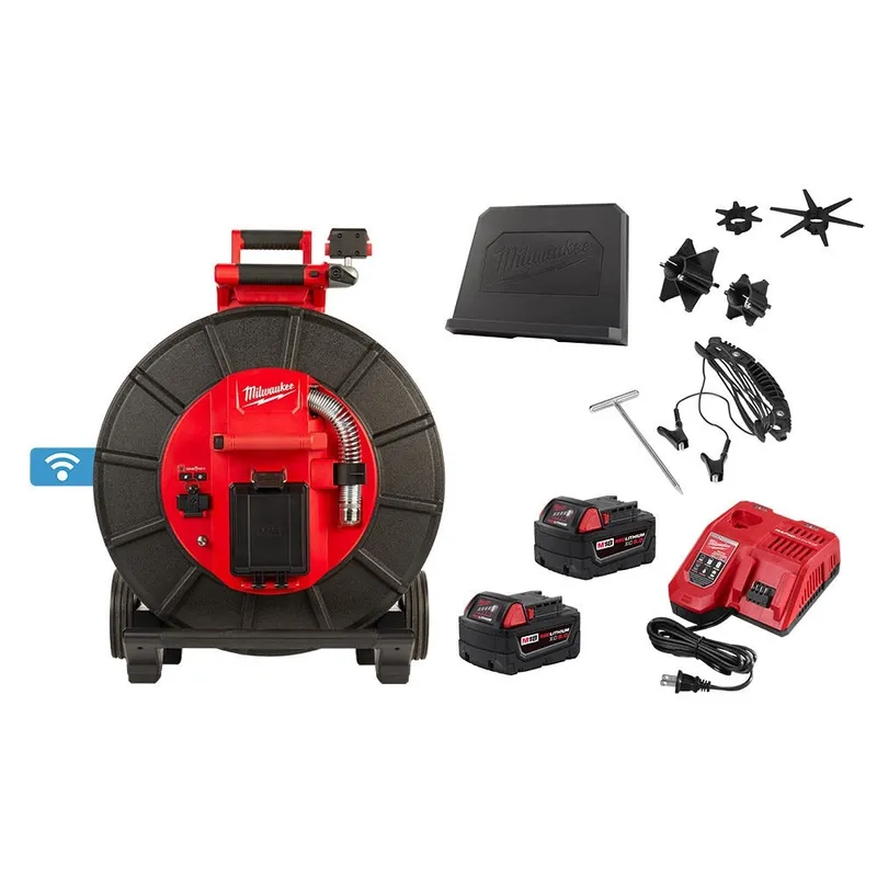 Milwaukee M18 200' Stiff Modular Pipeline Inspection System
