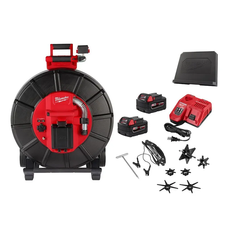 Milwaukee M18 325' Stiff Modular Pipeline Inspection System