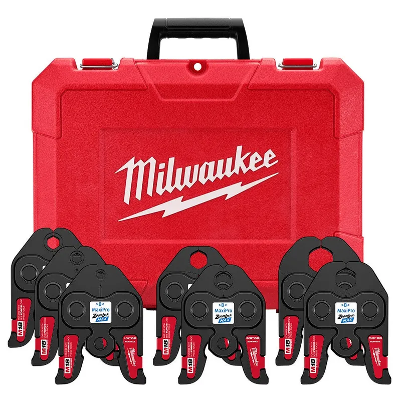 Milwaukee 1/4"- 1-1/8" ZoomLock MAX Press Jaw Kit for M18 FORCE LOGIC Press Tools