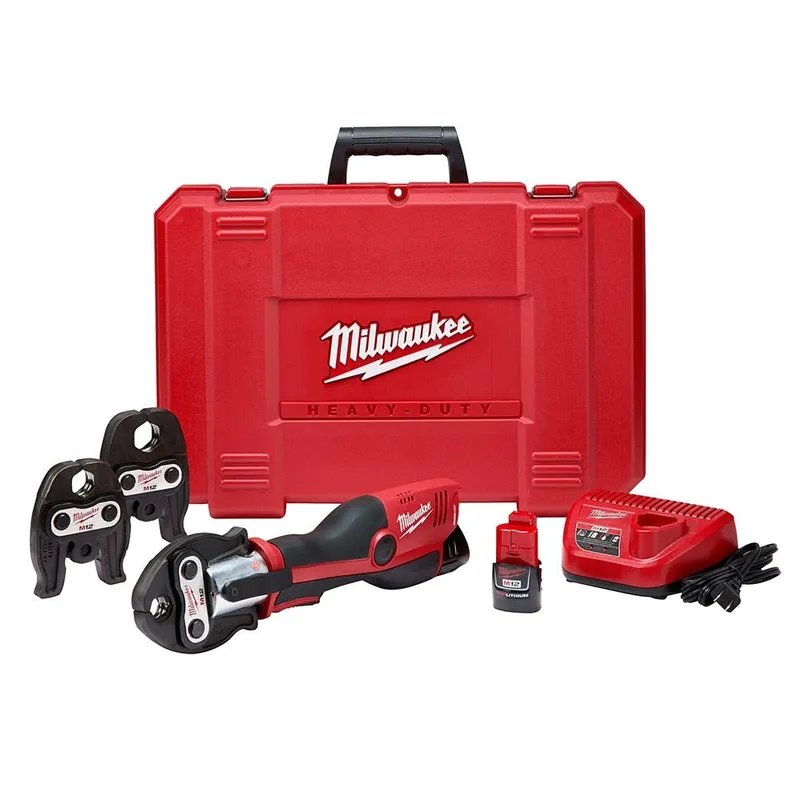 Milwaukee M12 1/2" - 1" Force Logic Press Tool Kit