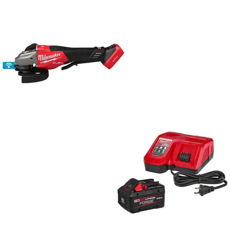 Milwaukee Grinder Kit W/ FREE 48-59-1881 Starter Kit