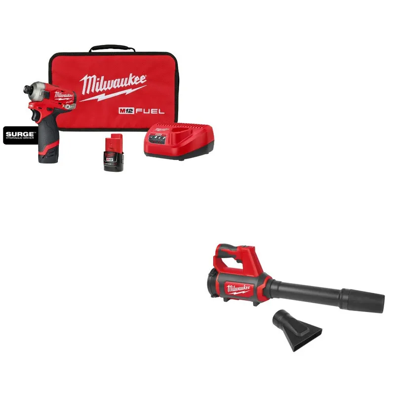 Milwaukee Hydraulic Driver Kit W/ FREE 0852-20 Spot Blower