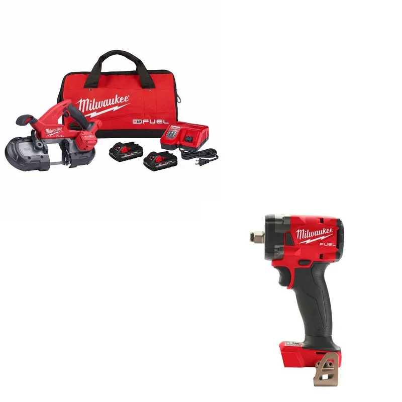 Milwaukee M18 FUEL Band Saw Kit w/ FREE 2855-20 M18 1/2" Impact Wrench