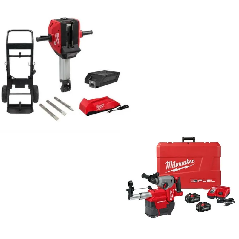 Milwaukee MX FUEL Breaker Kit W/ FREE 2912-22DE M18 Rotary Hammer Kit