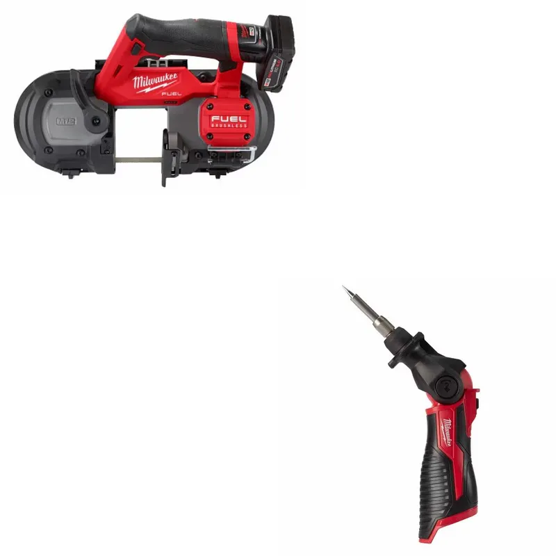 Milwaukee Band Saw Kit W/ FREE 2488-20 Soldering Iron
