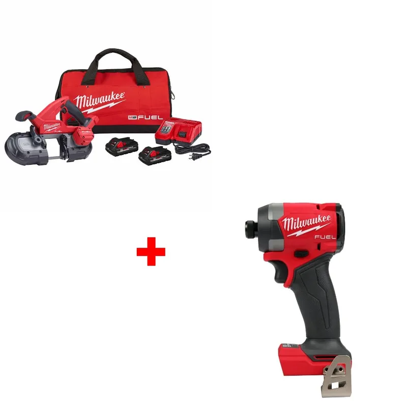 Milwaukee M18 FUEL Band Saw Kit w/ FREE 2953-20 M18 Hex Impact Driver