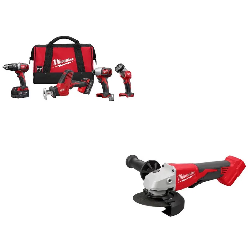 Milwaukee Combo Kit W/ FREE 2686-20 Grinder