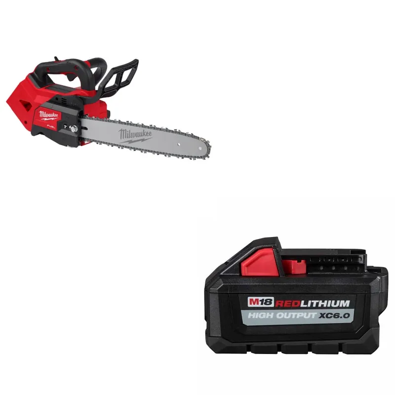 Milwaukee M18 FUEL 14" Top Handle Chainsaw w/FREE 48-11-1865 Battery