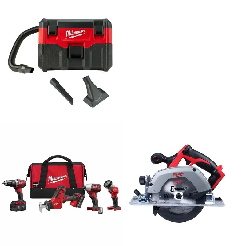 Milwaukee 4-Tool Combo W/ FREE 0880-20 and FREE 2630-20