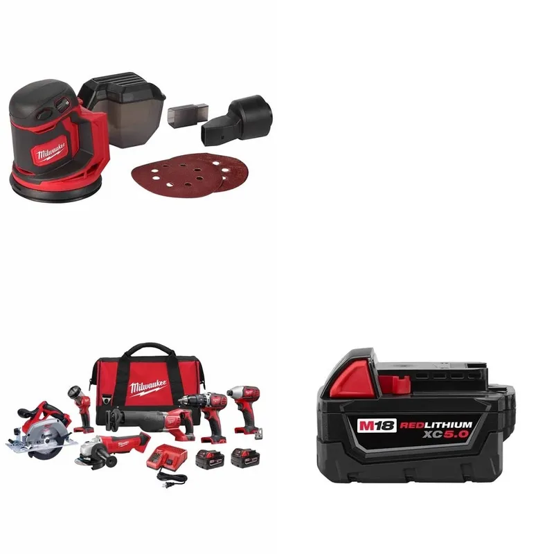 Milwaukee 6-Tool Combo W/ FREE 2648-20 and FREE 48-11-1850