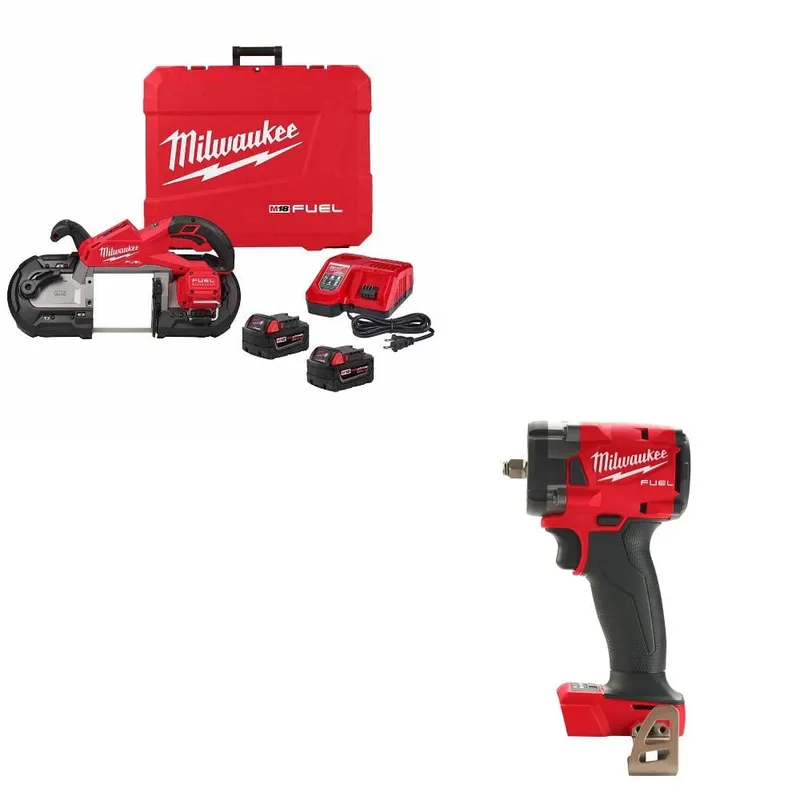 Milwaukee Deep Cut Band Saw Kit W/ FREE 2854-20 Impact Wrench