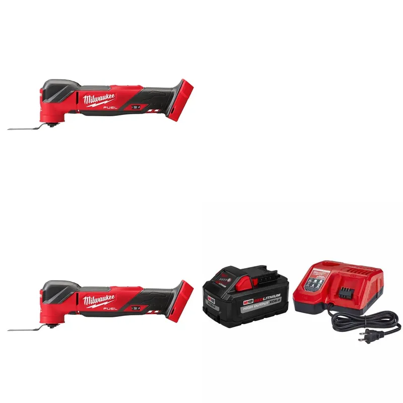 Milwaukee M18 FUEL Multi-Tool-2Pack W/ FREE 48-59-1880 M18 Starter Kit