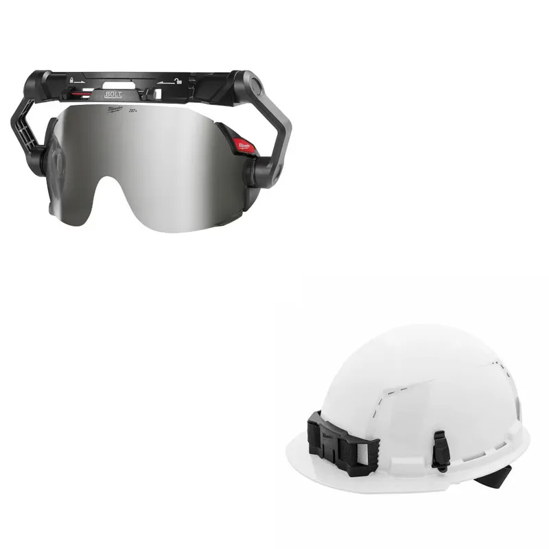Milwaukee Eye Visor Kit W/ FREE 48-73-1200 Hard Hat