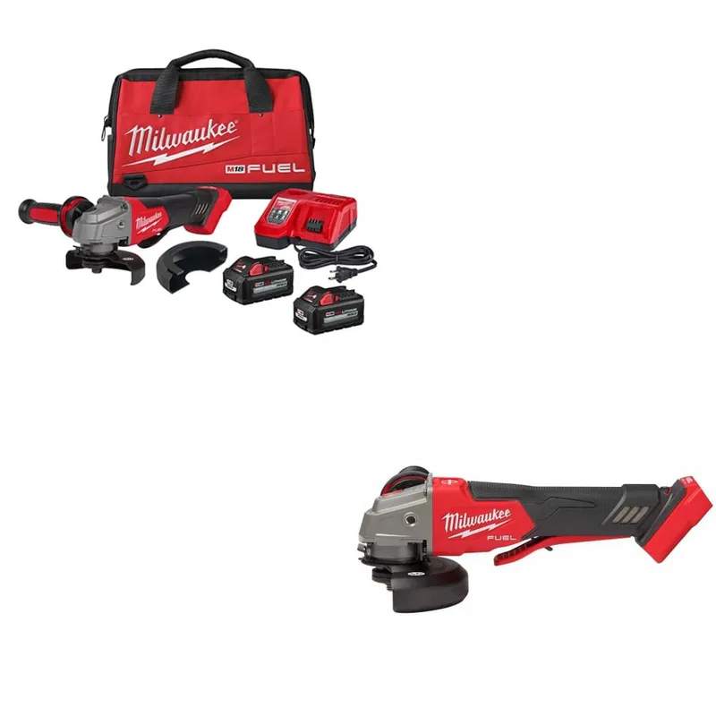 Milwaukee M18 FUEL Grinder Kit W/ FREE 2888-20 M18 FUEL Braking Grinder