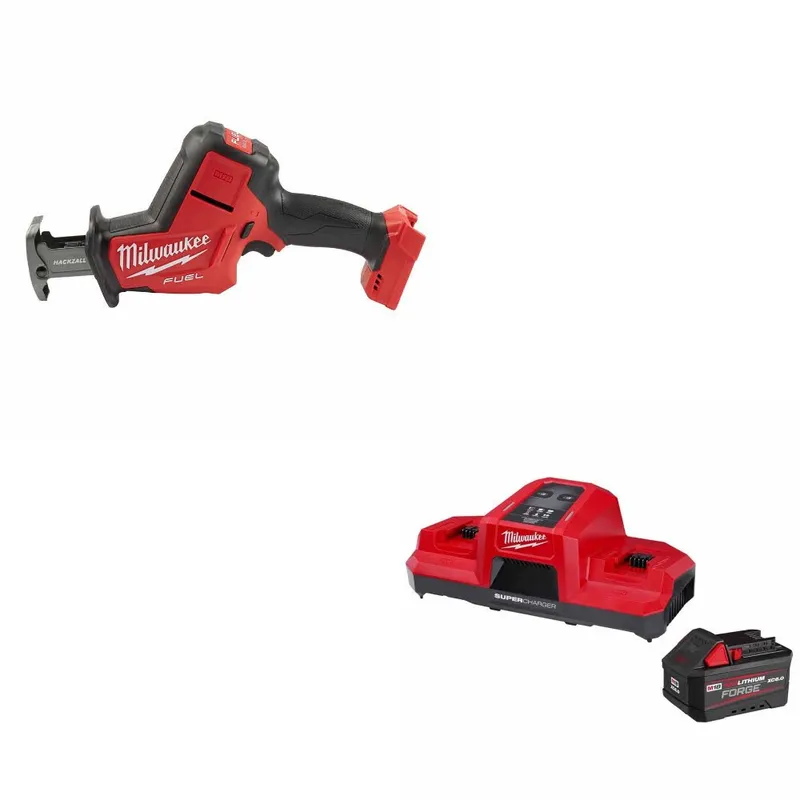 Milwaukee M18 FUEL Hackzall, Bare W/ 48-59-1861 M18 18V Starter Kit