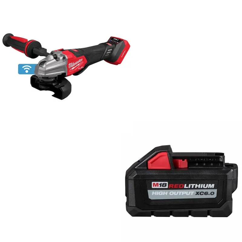 Milwaukee M18 FUEL 4-1/2"/5" Grinder W/ FREE 48-11-1865 M18 Battery Pack