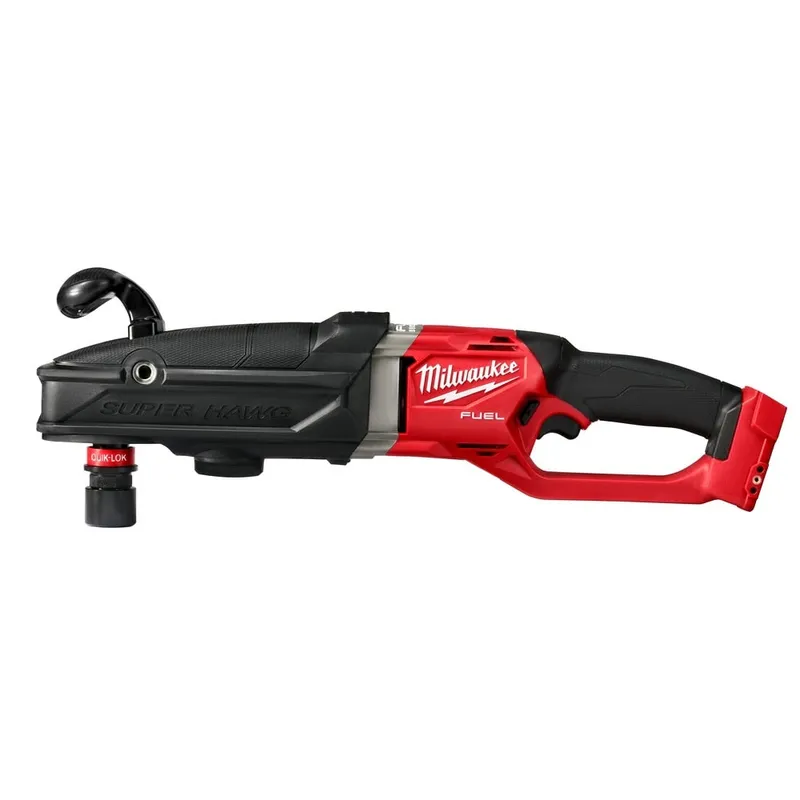 Milwaukee M18 FUEL Super Hawg Right Angle Drill w/Quik-Lok - Bare Tool (Reconditioned)