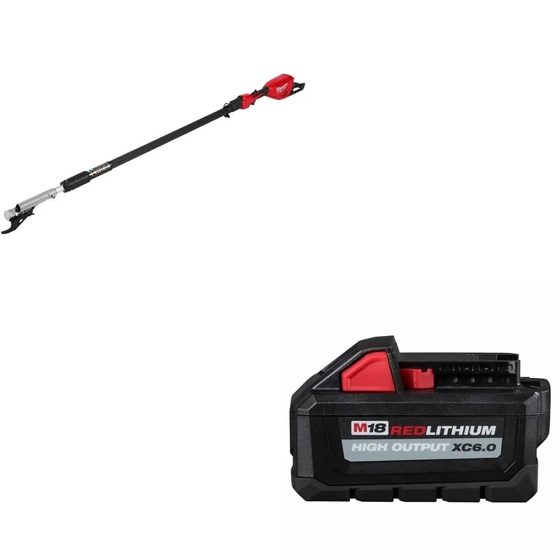 Milwaukee M18 Brushless Telescoping Pole Pruning Shears W/ FREE 48-11-1865 M18 Battery
