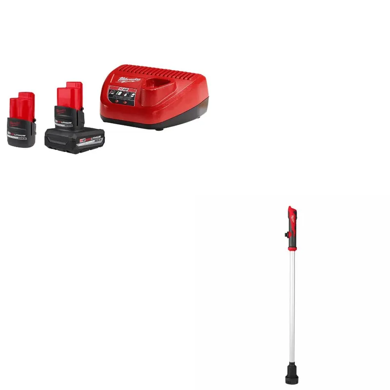 Milwaukee M12 Starter Kit w/ FREE 2579-20 M12 Stick Transfer Pump