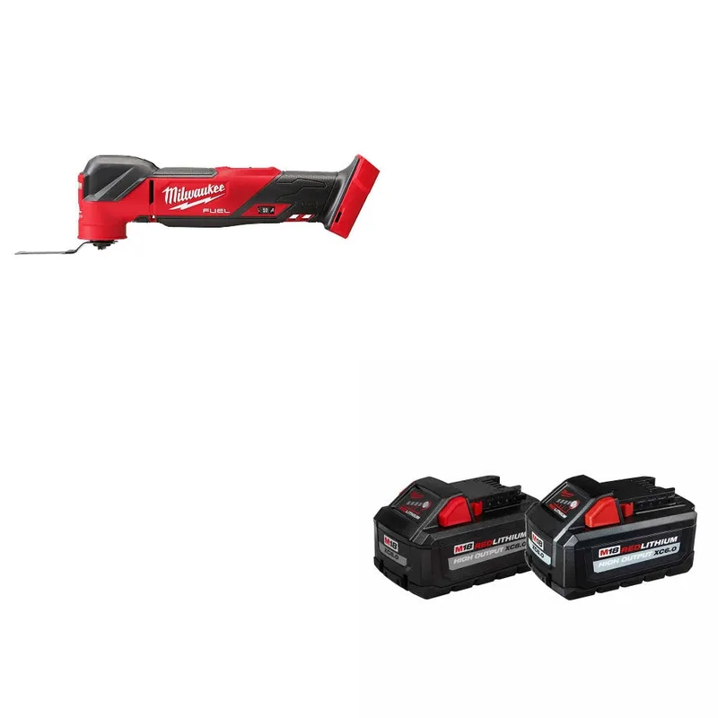 Milwaukee M18 FUEL Multi-Tool, Bare W/ 48-11-1868 M18 18V Battery, 2Pk