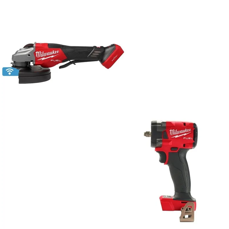 Milwaukee 7" Braking Grinder W/ FREE 2854-20