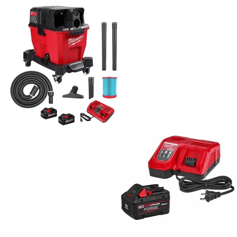 Milwaukee Vacuum Kit W/ FREE 48-59-1881 Starter Kit