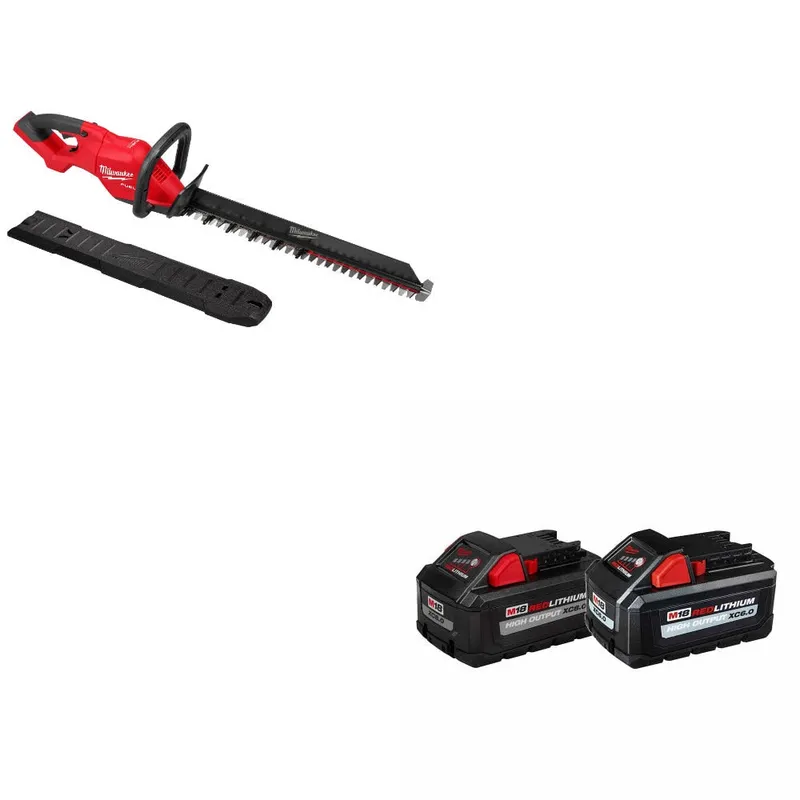 Milwaukee M18 FUEL 24" Hedge Trimmer W/ 48-11-1868 M18 18V Battery, 2Pk