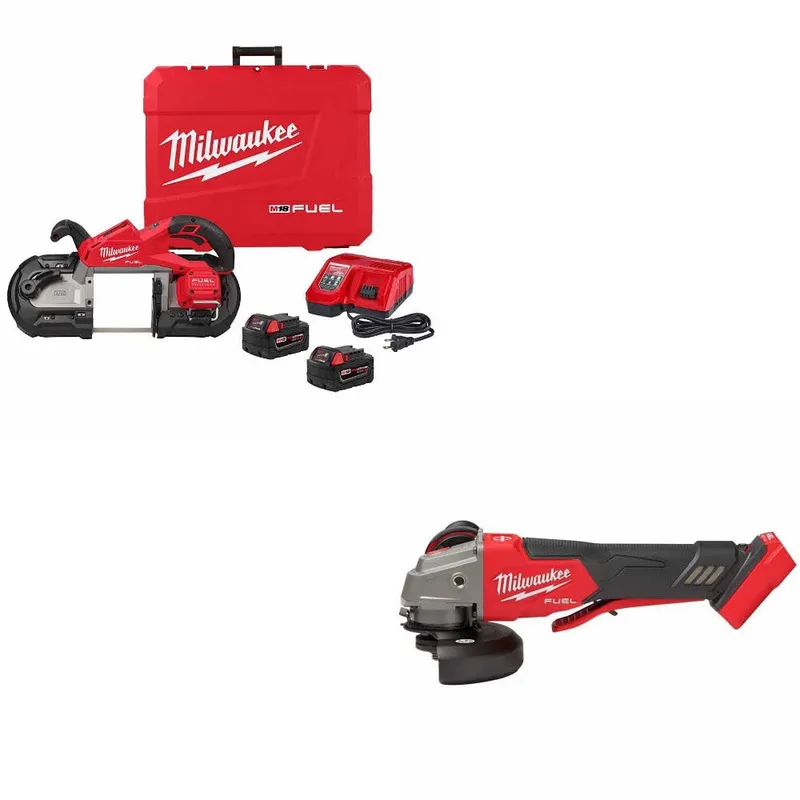 Milwaukee Band Saw Kit W/ FREE 2888-20 Grinder