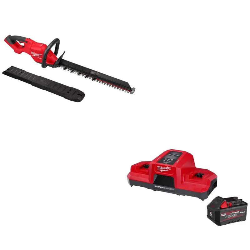 Milwaukee M18 FUEL 24" Hedge Trimmer W/ 48-59-1861 M18 18V Starter Kit