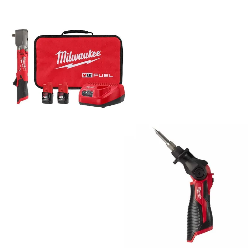 Milwaukee Impact Wrench Kit W/ FREE 2488-20 Soldering Iron