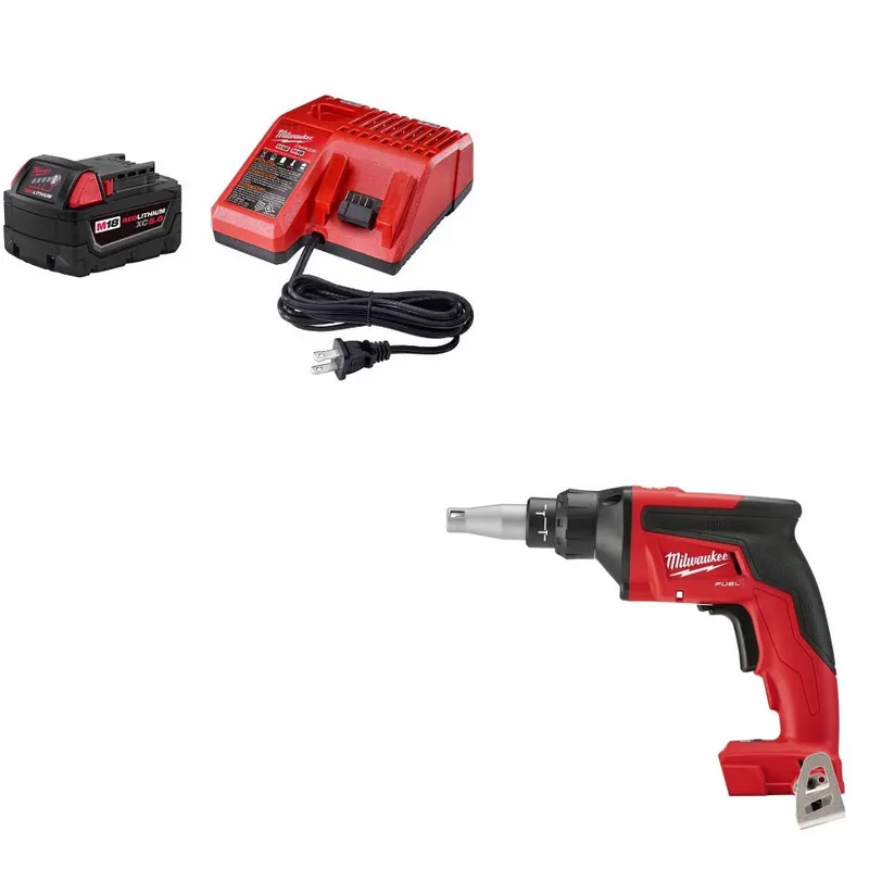 Milwaukee Starter Kit W/ FREE 2866-20 Drywall Screw Gun