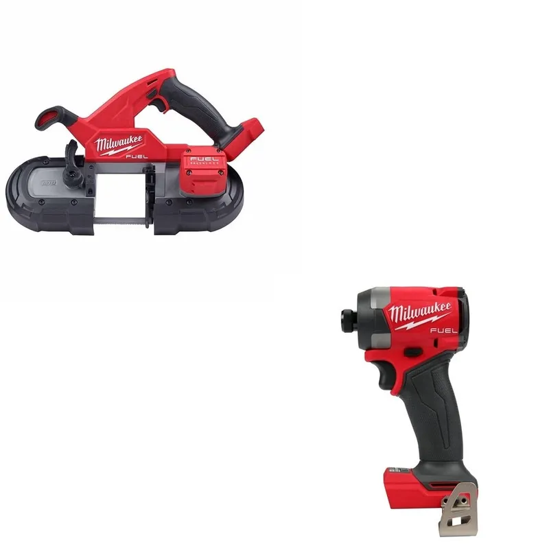 Milwaukee M18 FUEL Compact Band Saw W/ FREE 2953-20 1/4" Hex Impact Driver