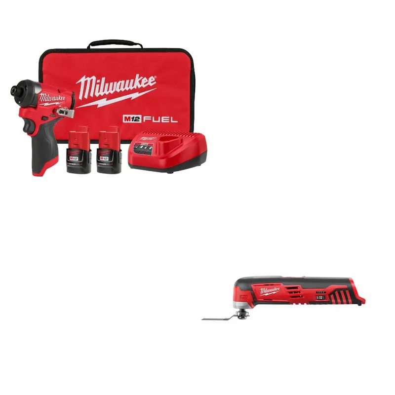 Milwaukee M12 FUEL 1/4" Impact Driver Kit w/ FREE 2426-20 M12 Multi-Tool