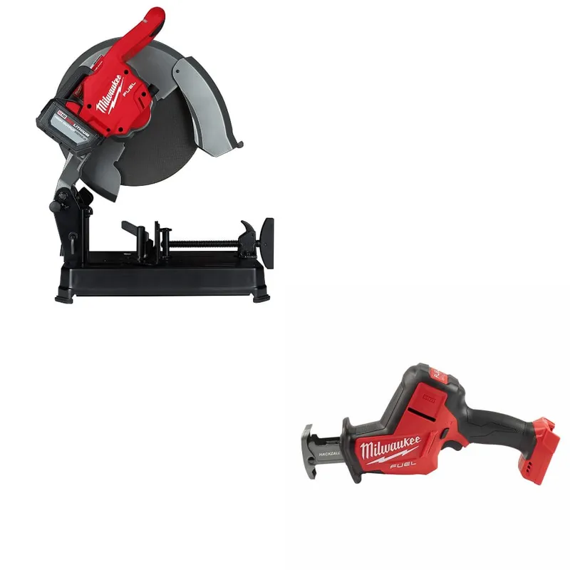 Milwaukee M18 FUEL 14" Chop Saw Kit w/ FREE 2719-20 M18 FUEL Hackzall